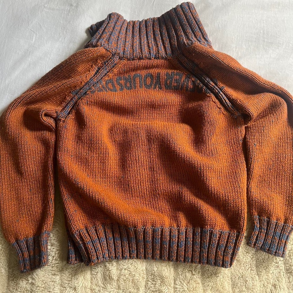 Diesel zip up sweater